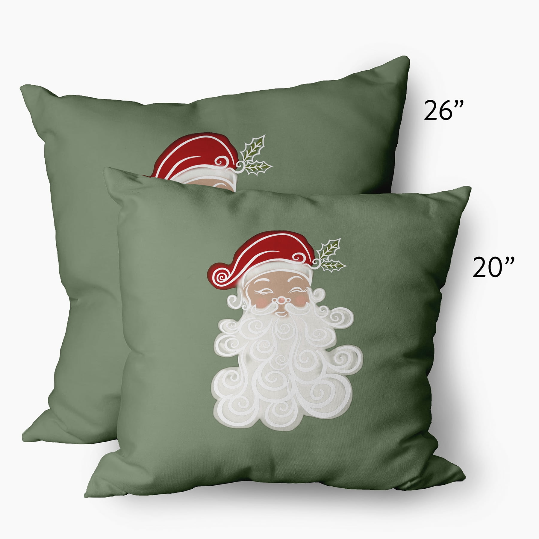 Simply Daisy 18" x 18" Fancy-Bulb Outdoor Throw Pillow