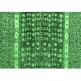 thumbnail image 1 of Ahgly Company Indoor Rectangle Abstract Emerald Green Modern Area Rugs, 7' x 10', 1 of 4