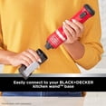 thumbnail image 6 of BLACK+DECKER Kitchen Wand Can Opener Attachment (BCKM101CN), 6 of 8