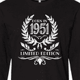thumbnail image 4 of Inktastic Born in 1951 Limited Edition Long Sleeve T-Shirt, 4 of 5