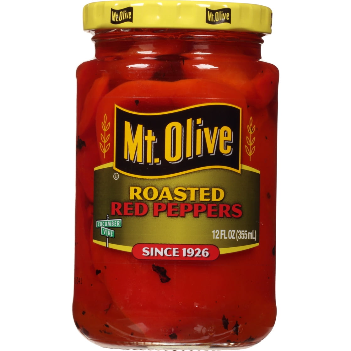 Mt. Olive Roasted Red Peppers, 12 fl oz jar