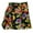 Black Multi, variant on Carolina Herrera Women's Black Multi Dramatic front drape mini skirt - 4