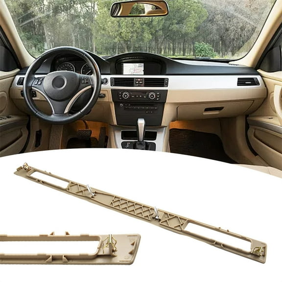 Cup Holder Beige Trim Decor For BMW E92 E93 E90 E91 04-13