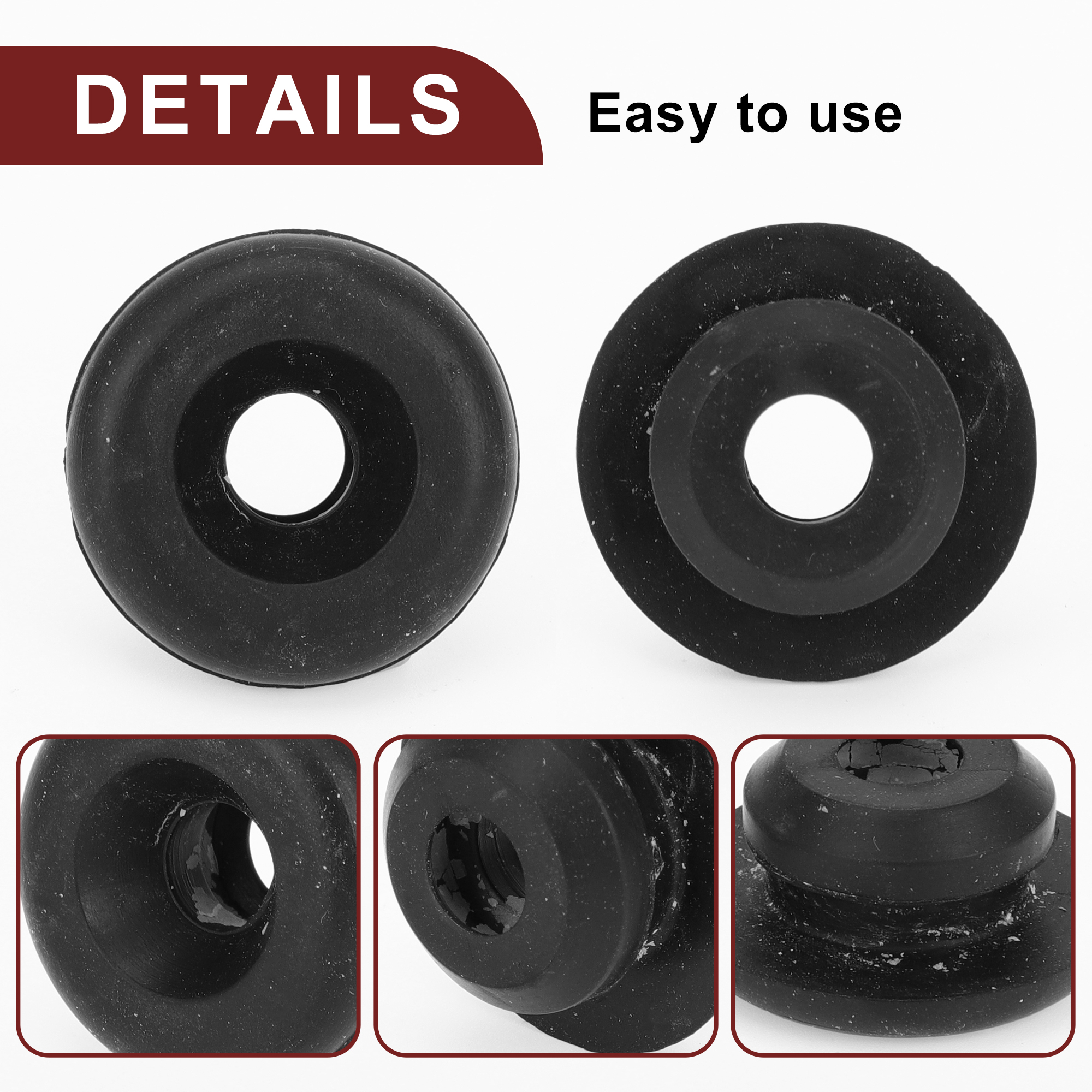 Unique Bargains Air Cleaner Assembly Insulator for Chevrolet Camaro Engine Filter Grommet