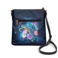 thumbnail image 2 of Tutolipy Star Turtle Flower Women's Shoulder Bag, Durable Purse Satchel PU Material Lightweight Crossbody Purse for Outdoor Activities Weekend Activities, 2 of 7