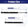 thumbnail image 3 of Unique Bargains 2pcs Rear Trunk Lift Supports Struts Shocks Gas Spring PM1057B SG429001B for Lexus SC300 SC400 1992-2000, 3 of 6