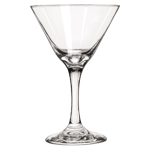 MARTINI GLASSES WITH A Z STEM   BY LIBBEY  