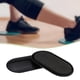 thumbnail image 4 of 2 piezas de deslizadores de ejercicios abdominales, discos deslizantes ligeros y portátiles para principiantes, almohadillas de equilibrio para pies, negro, 4 of 6
