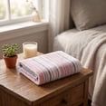 thumbnail image 7 of Cotton Hand Towel - Quick Dry Highly Absorbent Soft Bath Towel for Bathroom, Kitchen, Gym, and Travel Use for Men and Women, 13.39 X 29.13 Inch Pink, 7 of 7