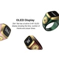 thumbnail image 5 of Smart Tasbih Tally Counter Ring For Muslims Digital Tasbeeh 5 Prayer Time Tasbih Ring(white), 5 of 5
