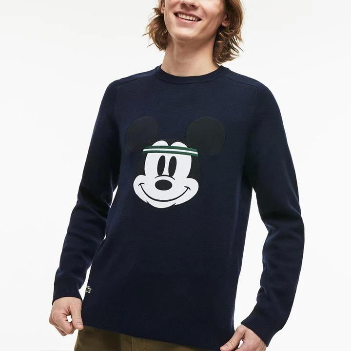 lacoste disney sweater