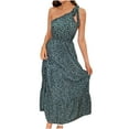thumbnail image 1 of Pompotops Mode Femmes Col Rond Uni Été Bandage Manches Courtes Combinaison Pantalon, 1 of 9