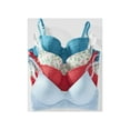 thumbnail image 2 of No Boundaries Women's Demi Underwire T-Shirt Bra with Sugarcup, Sizes 34A-40DD, 2 of 7