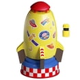 thumbnail image 2 of Lanzador de cohetes para niños, Lanzador de aspersores para niños Lanzador de aspersores fácil para niños Aspersor de agua con cohetes Altamente versátil, 2 of 8