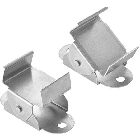 

Tresco L-Xsqrswclp-1 Infinex Square/Curved Swivel Clips Set Of 2 - Silver