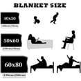 thumbnail image 6 of Camping Flannel Fleece Blanket Retro Camping Bus Flannel Blanket Camper Decor Happy Camper Lightweight Warm and Comfortable Plush Blanket\u2026, 6 of 6