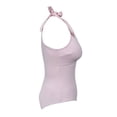 thumbnail image 3 of Traje de Baño Ocean Pacific para Mujer Completo con Nudo en Tirante, Cuello V Rosa Talla M, 3 of 4