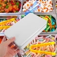 thumbnail image 4 of STRANDCHIC White Biscuit Tin Box with Lid for Party Storage and Decorative Cookie Packaging, 4 of 6