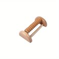 thumbnail image 1 of CNKOO Natural Wooden Foot Reflexology Roller – Handheld Massager for Relaxation and  Manual Foot Tool with Smooth Wooden Surface  Home Wellness Accessory for Improved Circulation and St, 1 of 6