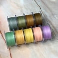 thumbnail image 3 of Namzi Bracelet Beading String Thread, 0.2mm Braided Beading Thread Chinese Knotting Cord Bracelet String for Friendship Bracelet Keychains Lanyards-A10, 3 of 4