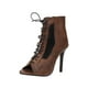 thumbnail image 2 of Sandalias ahuecadas de leopardo con punta abierta informales con cordones de verano para mujer, zapatos de tacón alto, botines de moda Wmkox8yii  hfjk3402, 2 of 4