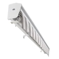 thumbnail image 4 of Awntech 20' x 10' Destin Manual Patio Retractable Awning, Gray/White Stripe, 4 of 7