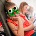 thumbnail image 5 of Linnome Sleep Eye Mask for Dark Sleep Soft Breathable Light Blocking Nap Blindfold for Travel Home Relief 7.5x3.9x1in A, 5 of 5