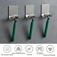 thumbnail image 2 of 1pc, Stainless Steel Shaver Hanger Holder, Bathroom Punch-free Razor Storage Rack, Multifunctional Hanging Storage Hook, 2 of 5