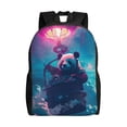 thumbnail image 1 of Disketp DJ Panda Hot Air Balloon Mochila Unisex de Apertura Lateral Completa, Mochila para Laptop para Escuela, Trabajo y Viajes, 1 of 8