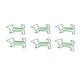 thumbnail image 5 of Lindos Clips De Papel, Clips De Papel De Metal De 100 Piezas Para El Hogar, 5 of 7