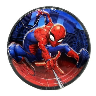 Amscan Marvel Spidey & Amazing Friends 9” Party Plates, 8 Count