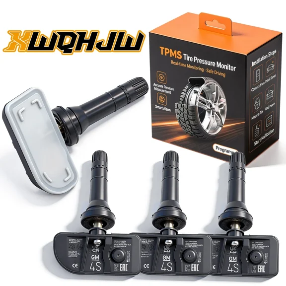 4PCS 433MHz TPMS Sensor 13542523 13549919 For GMC Sierra 1500 2022-2026