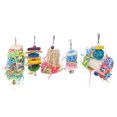 thumbnail image 4 of Bird Loofah Foraging Toy, Chewing Parrots Shredding Toy  For Cockatiel For Cage, 4 of 8