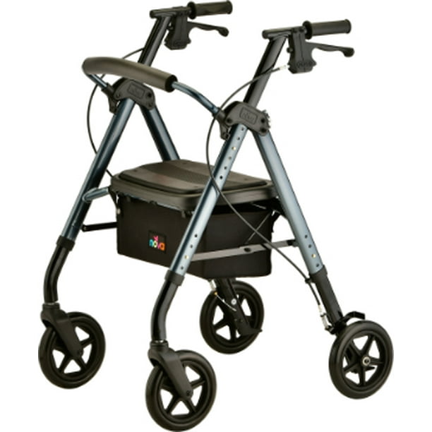 Rollator Star 8 DX Aluminum Rolling Walker Weight Capacity 350 lbs