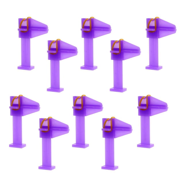 10x pinzas de plástico para decoración de uñas, pinzas , a elegir Púrpura shamjiam Abrazadera para reparación de uñas