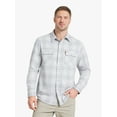 thumbnail image 3 of Chaps Men's & Big Men's Long Sleeve Knit Flannel Shirt, Sizes S-3XL, 3 of 8