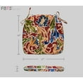 thumbnail image 3 of FBTS Prime 16x17 inch All-Weather Red Paisley Outdoor Seat Pads, Pack of 2, 3 of 7