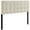 Ivory, variant on Ergode Emily Queen Upholstered Fabric Headboard - Ivory