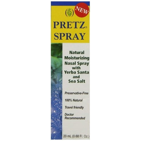 Pretz Natural Moisturizing Nasal Spray 20 ml (Best Natural Medicine For Asthma)