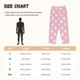 thumbnail image 5 of Fotbe Pink Cartoon Bear Women's Pajama Pants,Sleepwear Pants,Pj Bottoms Drawstring And Pockets-XX-Large, 5 of 7