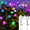 2Pack 12LED Multicolor, variant on Solar Firefly Lights Swaying Outdoor Waterproof Decorative Lights for Yard Patio Pathway Lawn Decorations