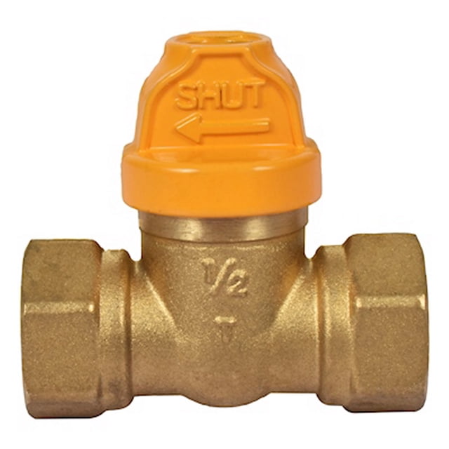 válvula de alivio para calentador de agua 3/4 de pulgada dorado