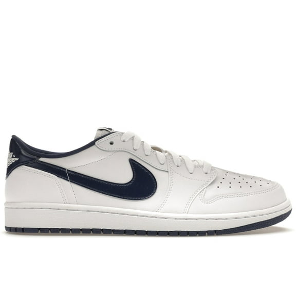 Jordan Men's 1 Retro Low Metallic Blue Shoes, from StockX