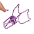 thumbnail image 3 of Clips De Carpeta De Oficina, 100 Clips De Carpeta Con Forma De Gato Para Factura De Ropa Para Certificado ANGGREK Otros, 3 of 8