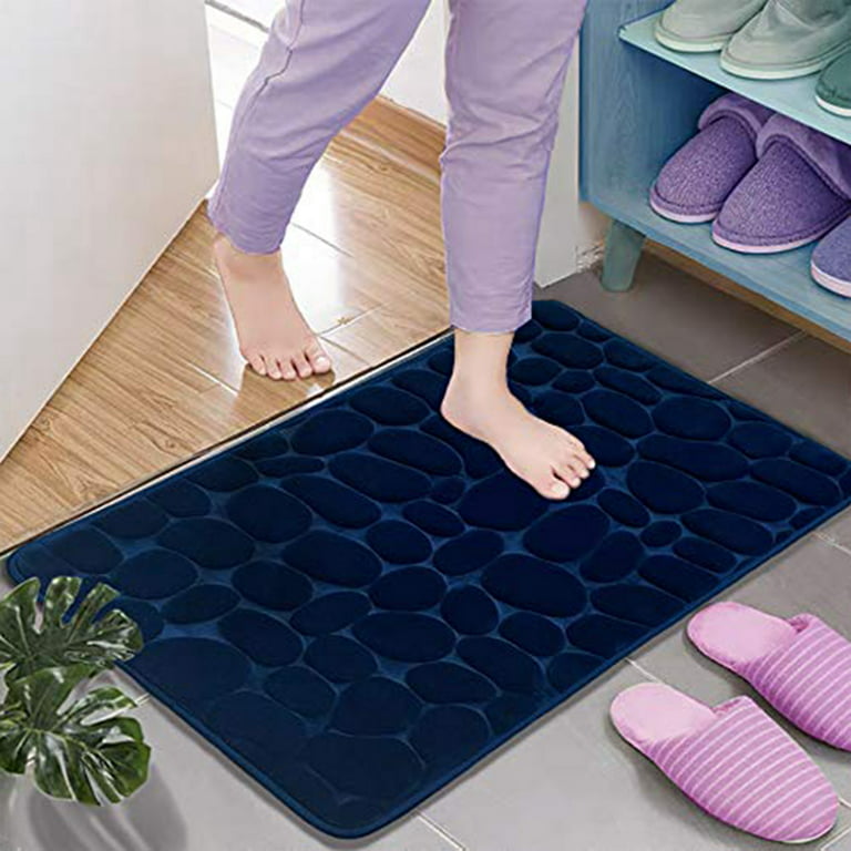 Ardorlove Rugs for Bathroom Floor, Non Slip Bath Mat Thick Soft Memory Foam Carpet Small Shower Rug Mats Laundry Room Decor, Washable, Water Absorbent