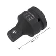 thumbnail image 2 of Uxcell 1" Drive (F) x 3/4" (M) Impact Socket Reducer for Ratchet Wrenches, Female to Male, Cr-Mo, 2 of 3