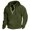 Army Green, variant on PuLe Hoodies for Men Men Casual Fashion Solid Long Sleeve Tops Blouse Hoodie Sweatshirts