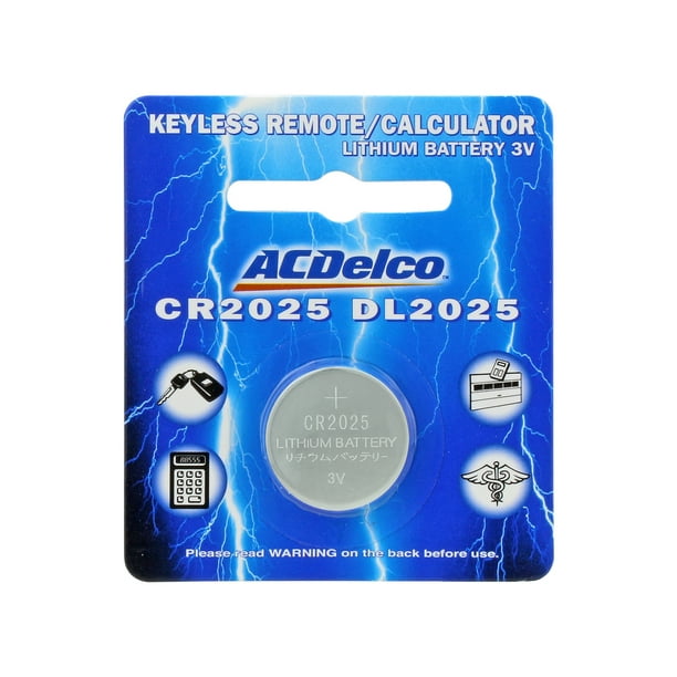 ACDelco CR2032 3 Volt Lithium Button Cell Batteries, 24Count Walmart
