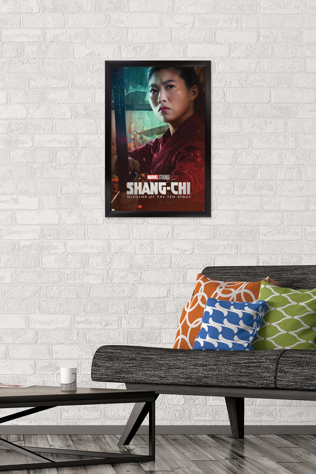Marvel Shang-Chi and the Legend of the Ten Rings - Katy One Sheet Wall Poster, 14.725" x 22.375", Framed