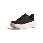 Hoka Women's Bondi 9 Sneaker, Black/Rose Gold, 7.5